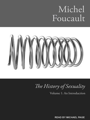 cover image of The History of Sexuality, Volume 1